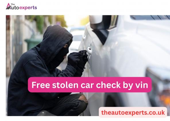 Free stolen car check by vin