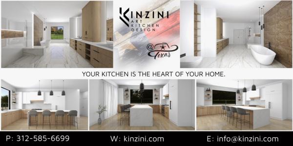 Kinzini | Art Kitchen Direct for Chicago Builders and Developers